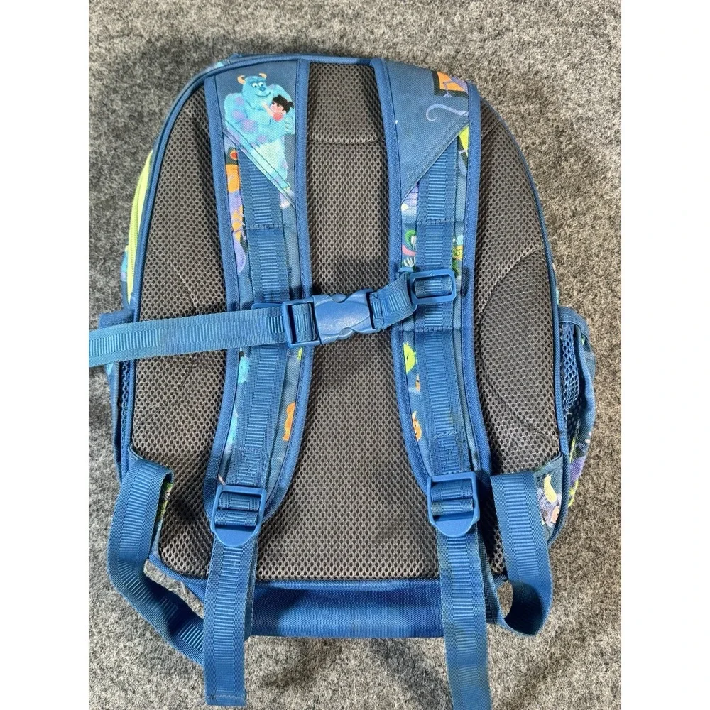 Pottery Barn Kids Disney Pixar Monsters Inc Mackenzie Backpack Blue School Bag